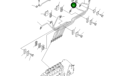 Трубка 1307679H1 Komatsu