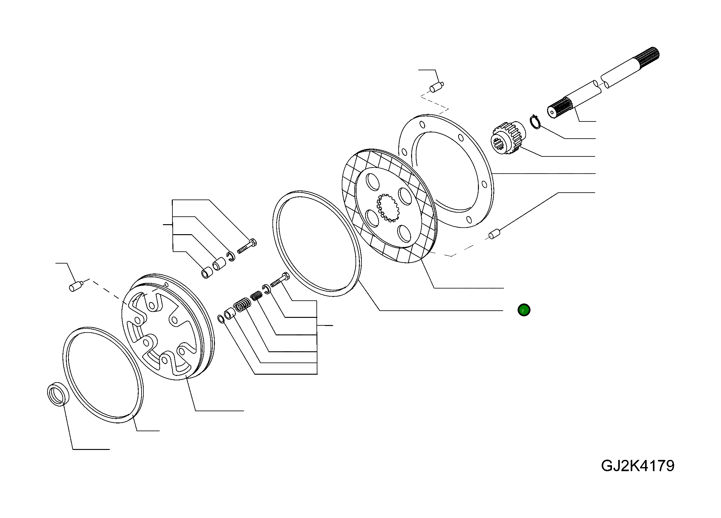 Уплотнение 42U-22-H0P88 Komatsu