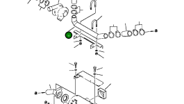 Трубка 209-01-51430 Komatsu