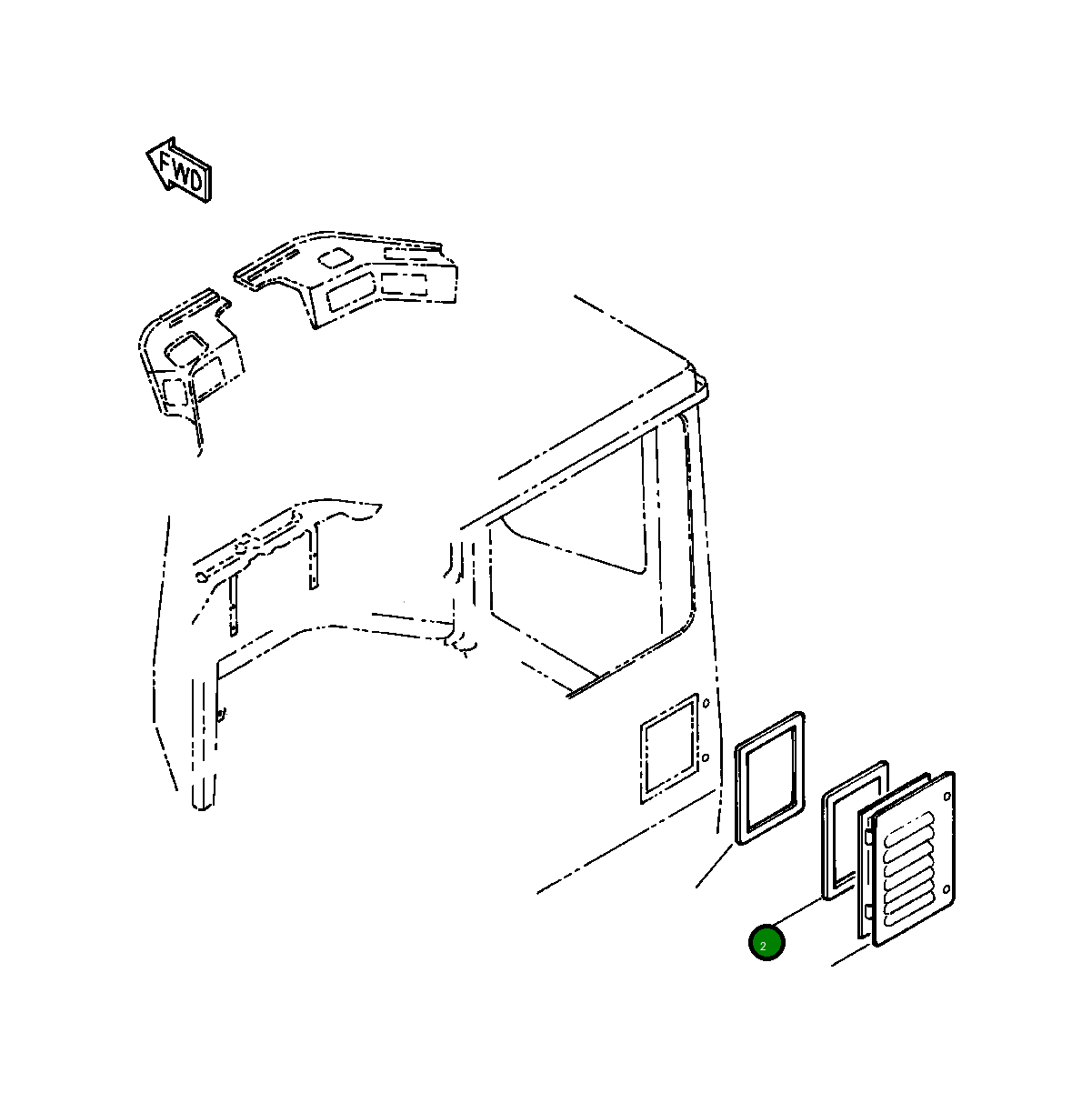 Уплотнение 421-936-2550 Komatsu