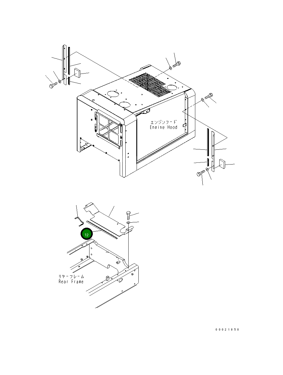 Уплотнение 418-54-35440 Komatsu