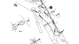 Трубка 209-70-56140 Komatsu