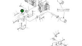 Трубка 209-62-71150 Komatsu