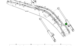 Труба K1015838 Komatsu