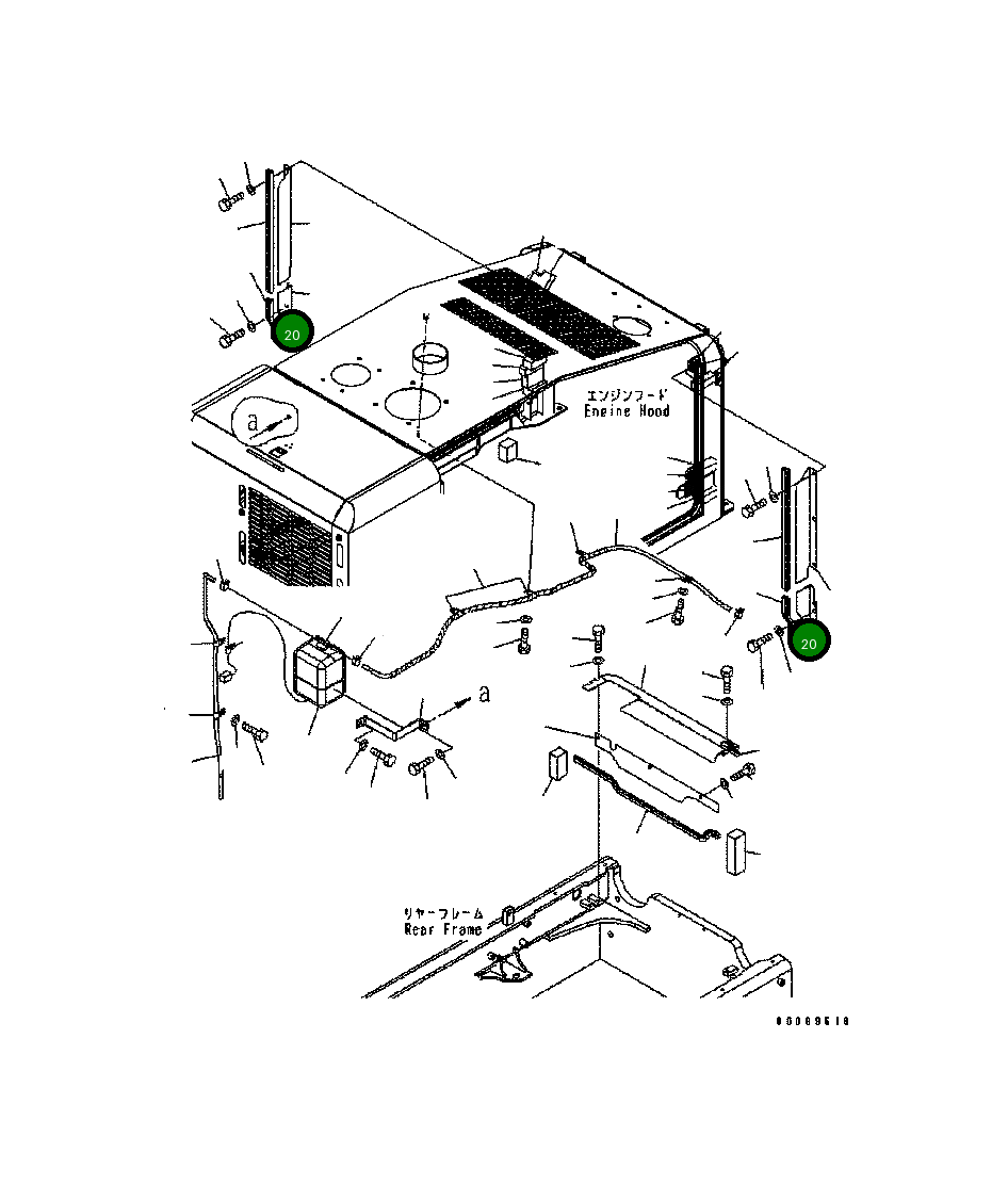 Уплотнение 419-54-B5330 Komatsu