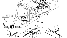 Труба M710041233300 Komatsu