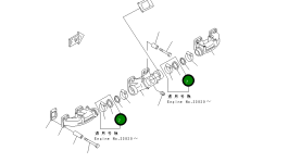 Уплотнение 6211-11-5241 Komatsu