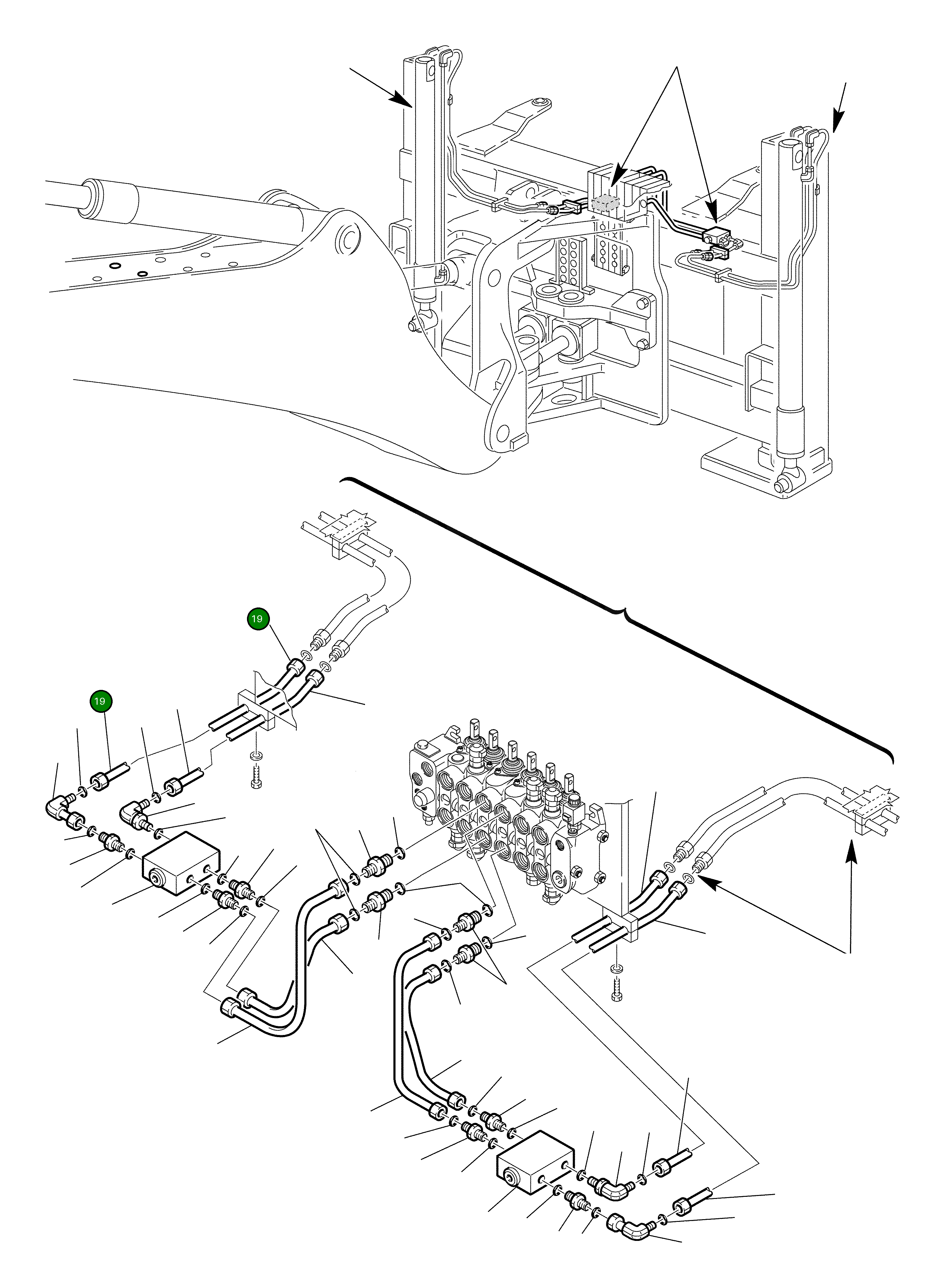 Труба 312707091 Komatsu