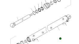 Цилиндр 707-11-80L10 Komatsu