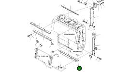 Уплотнение 423-03-51880 Komatsu