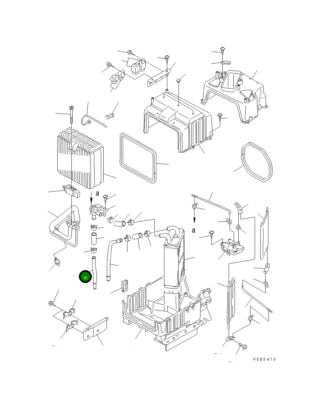 Труба ND116427-5920 Komatsu