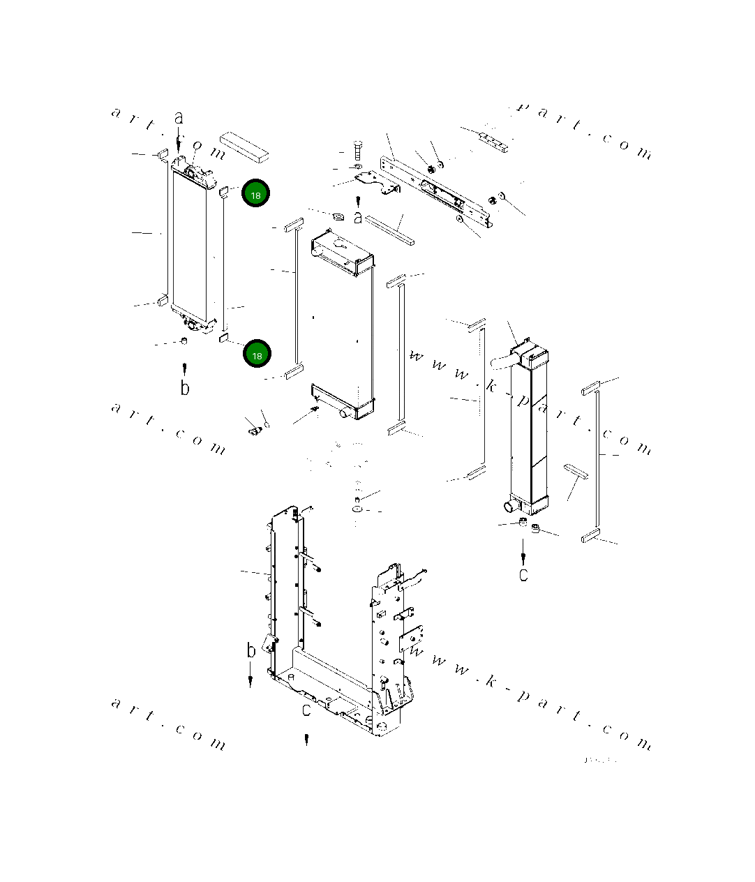 Уплотнение 418-03-62360 Komatsu