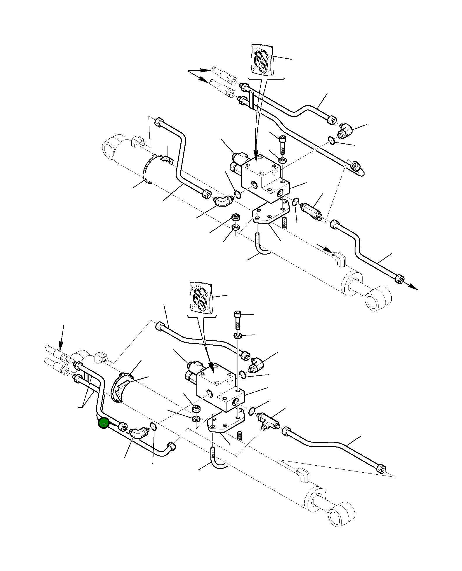 Труба 334449073 Komatsu