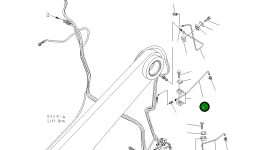 Трубка 421-S95-7740 Komatsu