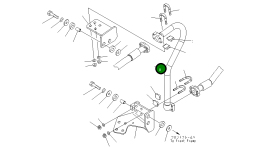 Трубка 426-62-34782 Komatsu