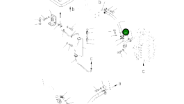 Трубка 208-62-42971 Komatsu