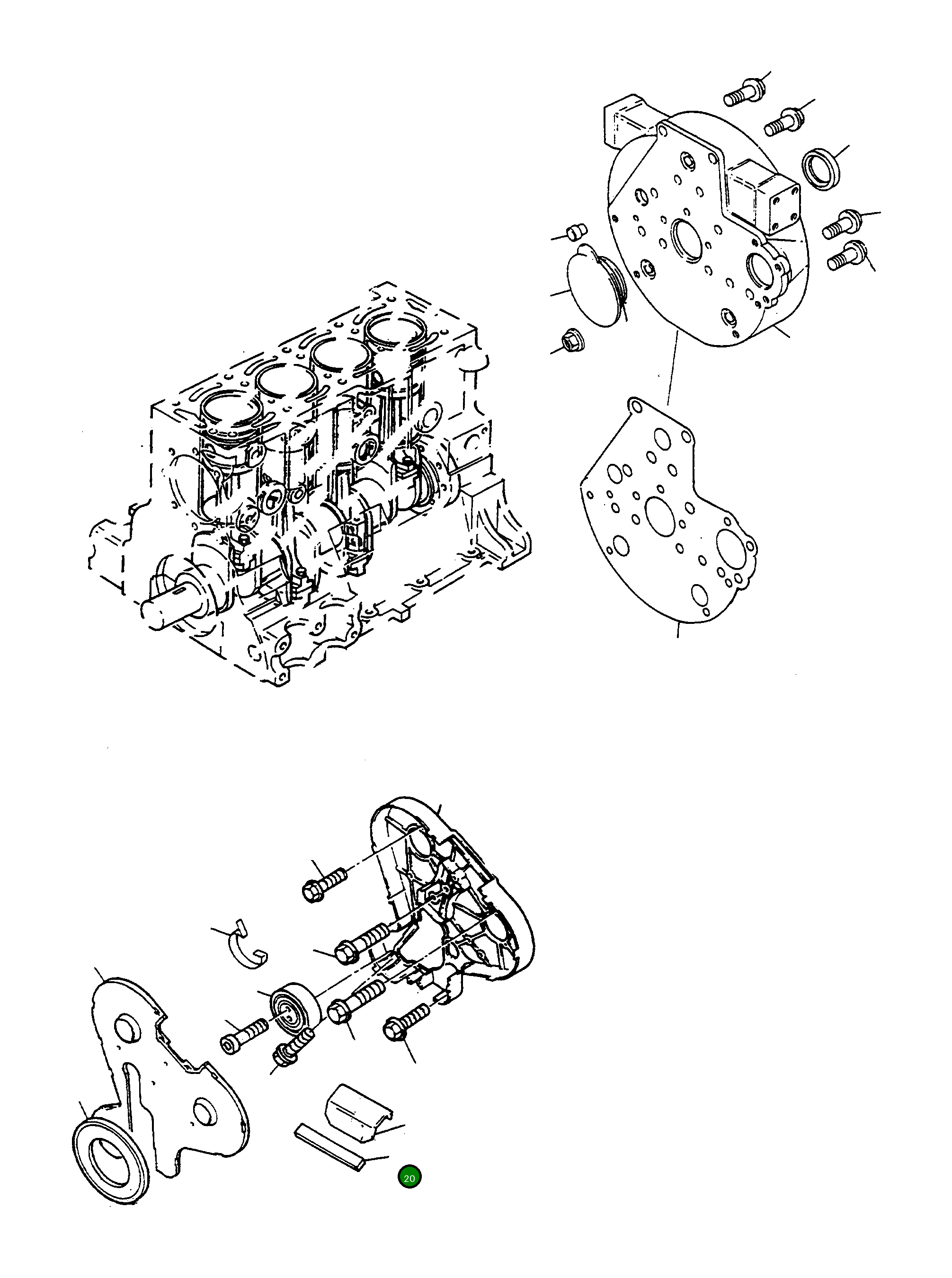 Уплотнение 4918004M1 Komatsu