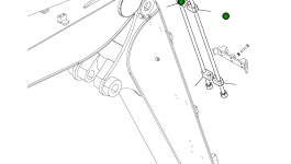 Труба 22E-946-2280 Komatsu