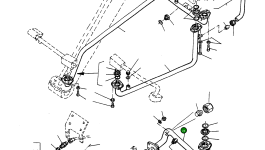 Труба 4002898M92 Komatsu