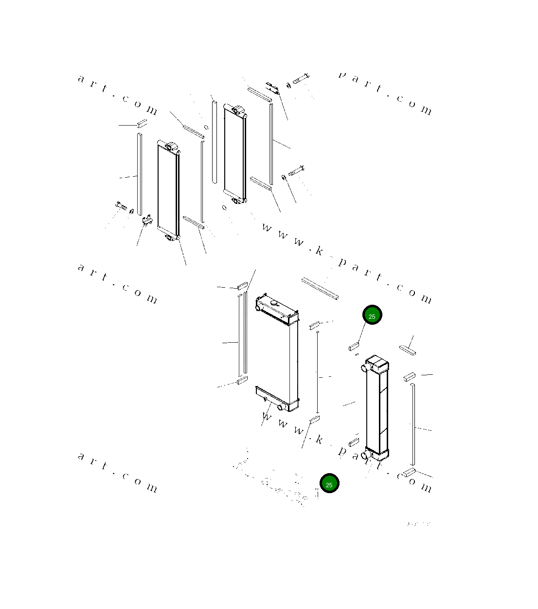 Уплотнение 418-03-52860 Komatsu