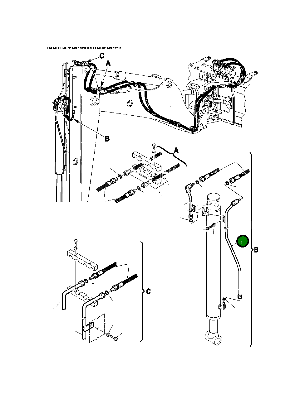 Труба 312739067 Komatsu