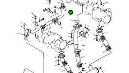 Трубка 209-62-55360 Komatsu