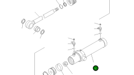 Цилиндр 707-12-12090 Komatsu