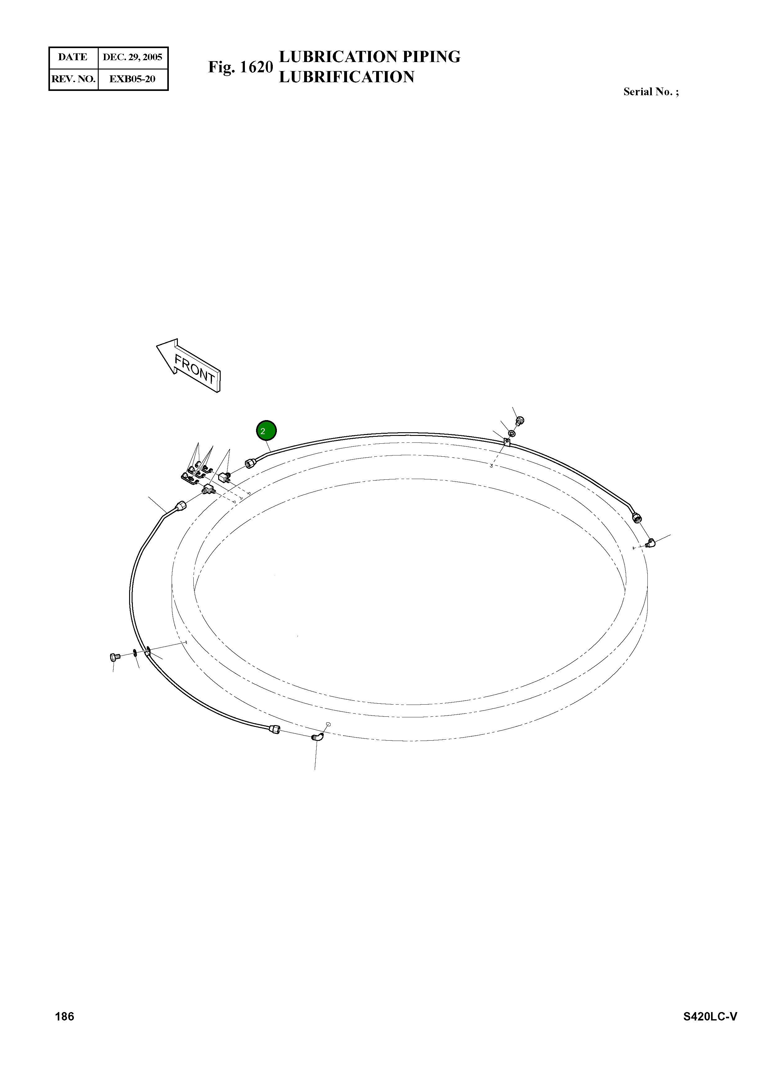 Труба 140-00967A Komatsu