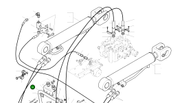Трубка 42Y-62-H3230 Komatsu