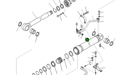 Цилиндр 721-13-18230 Komatsu