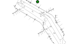 Трубка 208-970-K280 Komatsu