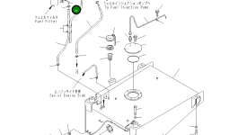 Трубка 425-Z00-2110 Komatsu