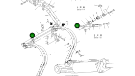 Трубка 195-79-13130 Komatsu