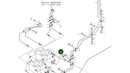 Трубка 427-62-23540 Komatsu