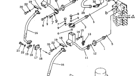 Трубка 20B-62-31250 Komatsu