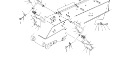 Трубка 208-72-71470 Komatsu