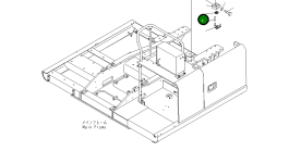 Уровень 23S-05-35820 Komatsu