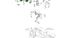 Уплотнение 421-06-51220 Komatsu