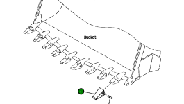 Точка PB 9 836 Komatsu