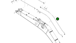 Трубка 208-970-7320 Komatsu