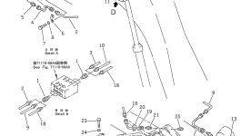 Трубка 21T-70-75420 Komatsu