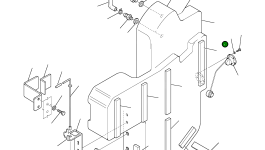 Топливный бак 37C-04-11111 Komatsu