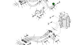 Трубка 208-62-71580 Komatsu