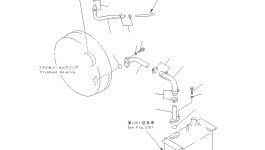 Трубка 262-16-11282 Komatsu