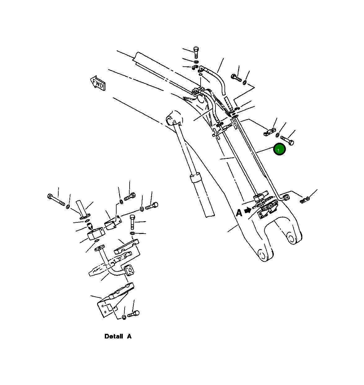 Трубка 209-942-5830 Komatsu
