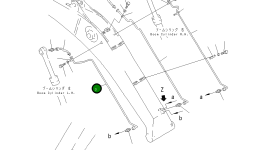 Трубка 208-70-61331 Komatsu