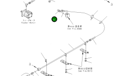 Угловой штуцер 20R-62-11440 Komatsu