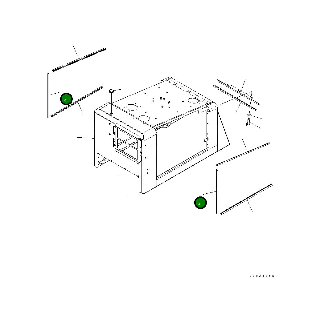 Уплотнение 419-54-21350 Komatsu