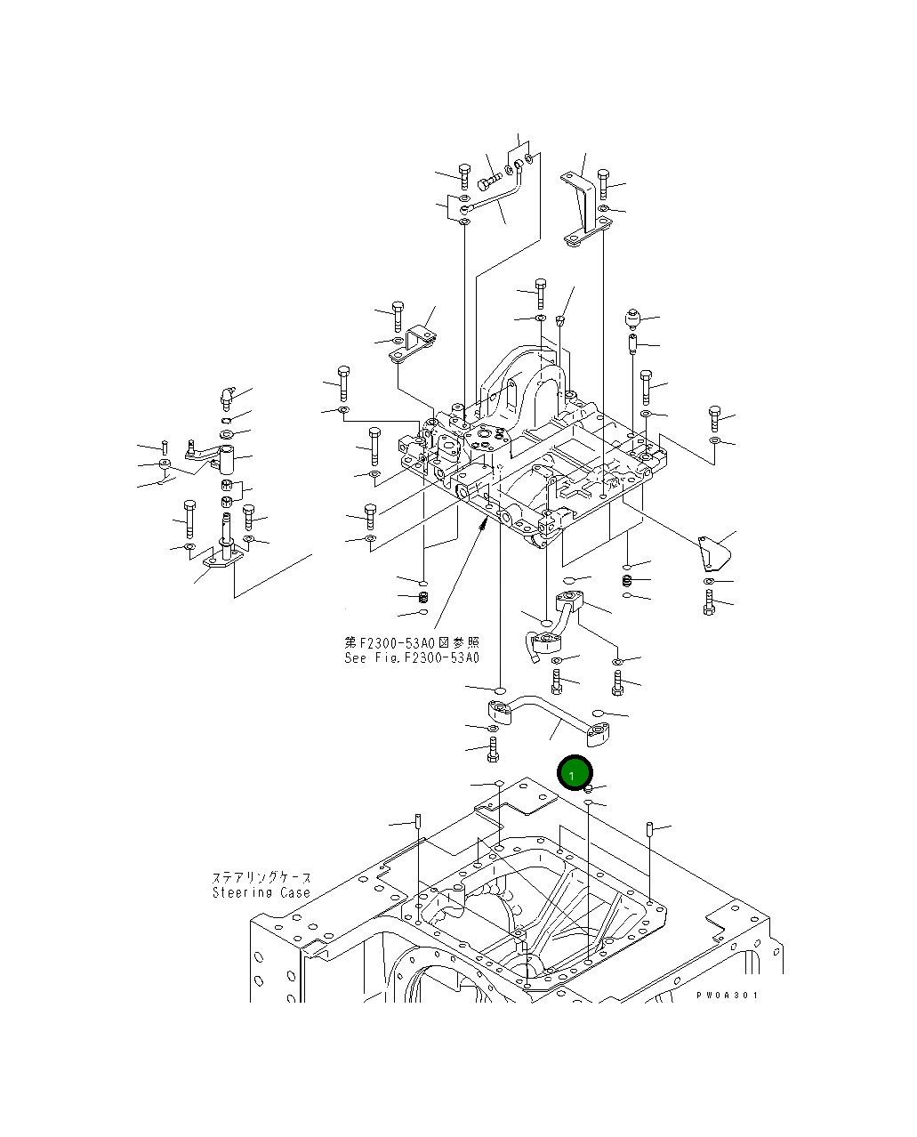 Трубка 134-22-66311 Komatsu