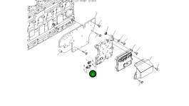 Угловой штуцер 6261-71-7140 Komatsu